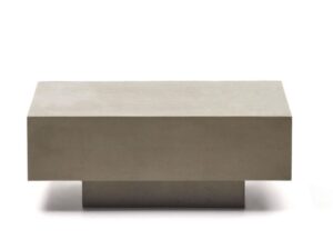 table basse beton cire design