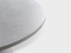 table beton cire ronde pour salle a manger